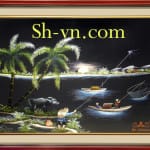 乡村风景画手工刺绣＝鄉間情懷　68＝SHVN 1168 - 60cm x 70cm